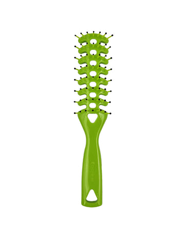Boreal Family Skeleton Hairbrush Italy -633/D - Green - Effortless Styling and Defined Hair